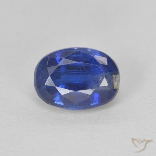 1.30ct Natural Deep Blue Kyanite, Oval, SI