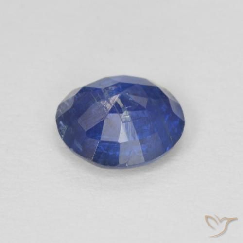 Kyanite Gemstone in 6 mm (calibrated) Size for Sale, Kyanite Stone in Deep Blue Color