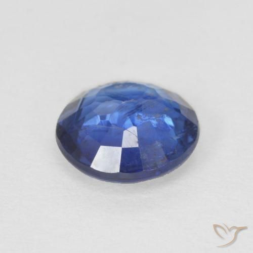 Kyanite Gemstone in 6 mm (calibrated) Size for Sale, Kyanite Stone in Dark Blue Color