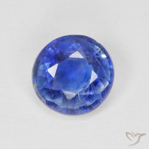 0.85 ct Blue Kyanite, 5.9 mm Round Cut From Nepal, Photo A