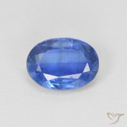 1.11ct Natural True Blue Kyanite, Oval, SI