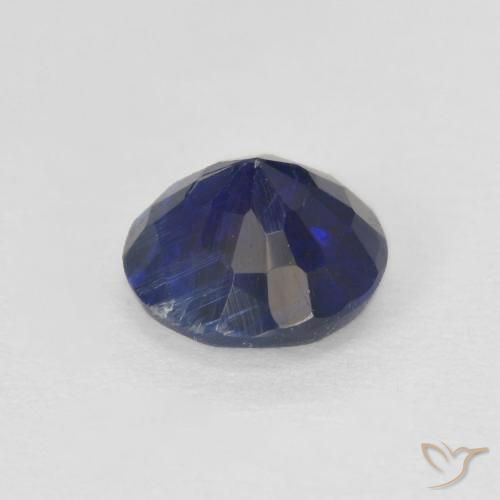 Kyanite Gemstone in 6 mm (calibrated) Size for Sale, Kyanite Stone in Deep Blue Color