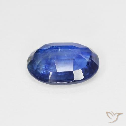 Kyanite Gemstone in 10 x 8 mm (calibrated) Size for Sale, Kyanite Stone in True Blue Color