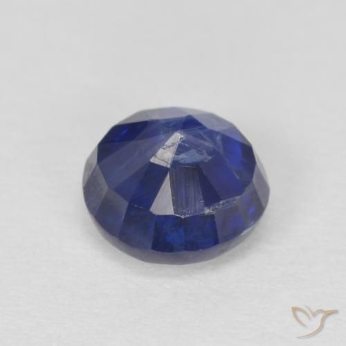 Kyanite Gemstone in 6 mm (calibrated) Size for Sale, Kyanite Stone in Dark Blue Color