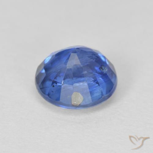 Kyanite Gemstone in 6 mm (calibrated) Size for Sale, Kyanite Stone in Navy Blue Color