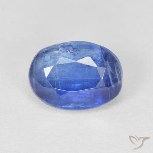 1.21ct Natural Navy Blue Kyanite, Oval, SI