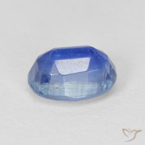 Kyanite Gemstone in 6.1 x 5.1 mm Size for Sale, Kyanite Stone in Navy Blue Color