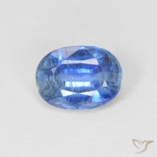 0.99ct Natural Navy Blue Kyanite, Oval, SI