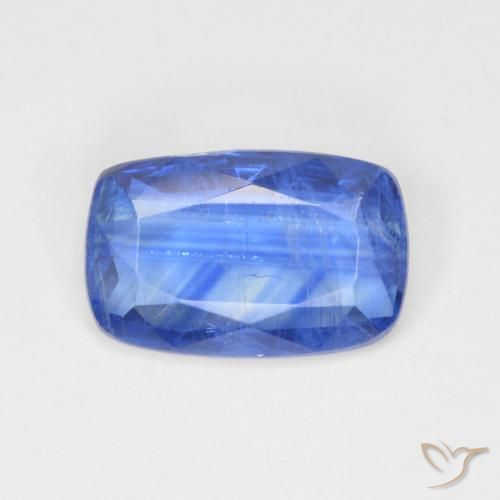 3.07ct Natural Navy Blue Kyanite, Cushion, SI