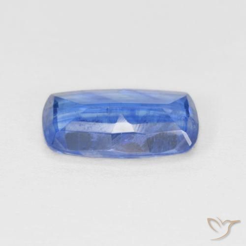 Kyanite Gemstone in 11.2 x 7.2 mm Size for Sale, Kyanite Stone in Navy Blue Color