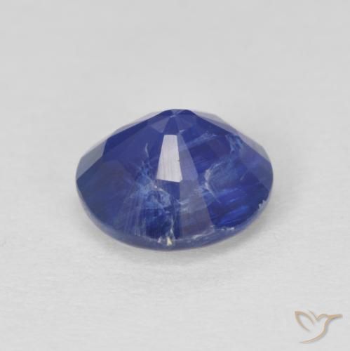 Kyanite Gemstone in 6.5 mm (calibrated) Size for Sale, Kyanite Stone in Intense Blue Color