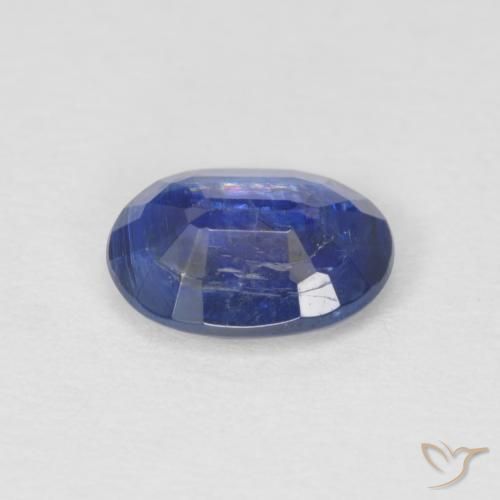 Kyanite Gemstone in 7 x 5 mm (calibrated) Size for Sale, Kyanite Stone in Navy Blue Color
