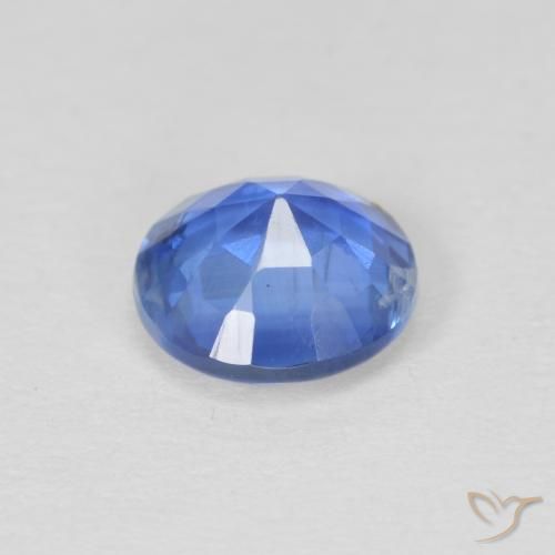 Kyanite Gemstone in 6 mm (calibrated) Size for Sale, Kyanite Stone in Light Navy Blue Color