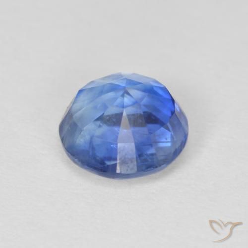 Kyanite Gemstone in 6 mm (calibrated) Size for Sale, Kyanite Stone in Light Navy Blue Color
