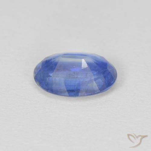 Kyanite Gemstone in 7 x 5 mm (calibrated) Size for Sale, Kyanite Stone in Light Navy Blue Color
