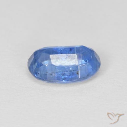 Kyanite Gemstone in 7 x 5 mm (calibrated) Size for Sale, Kyanite Stone in Light Navy Blue Color