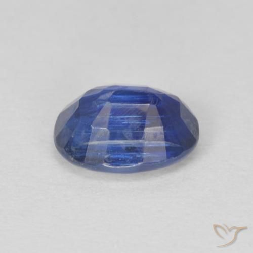 Kyanite Gemstone in 7.1 x 5.5 mm Size for Sale, Kyanite Stone in True Blue Color