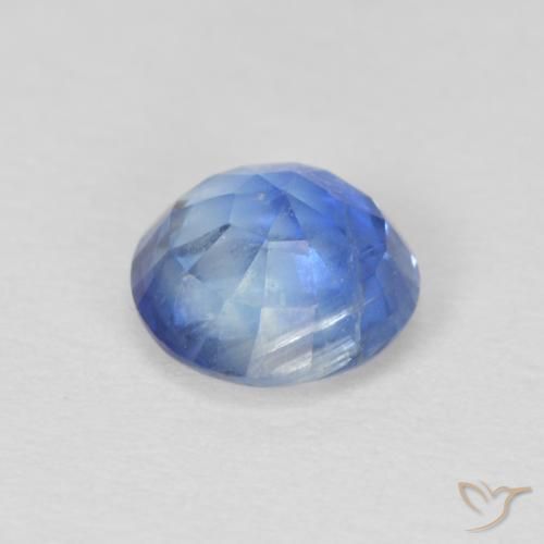 Kyanite Gemstone in 6 mm (calibrated) Size for Sale, Kyanite Stone in Baby Blue Color