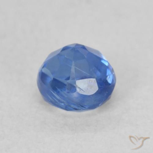 Kyanite Gemstone in 3.8 mm Size for Sale, Kyanite Stone in Navy Blue Color