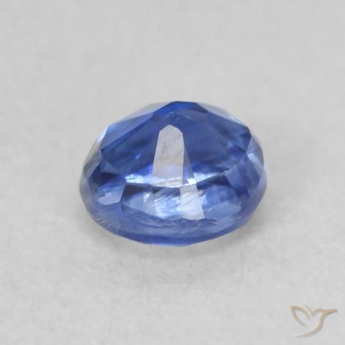 Kyanite Gemstone in 3.8 mm Size for Sale, Kyanite Stone in Dark Blue Color