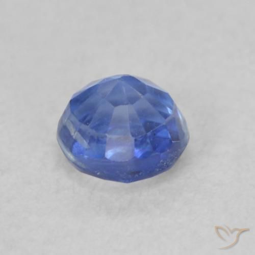 Kyanite Gemstone in 3.8 mm Size for Sale, Kyanite Stone in Light Navy Blue Color