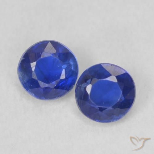 0.54 ct Blue Kyanite, 3.7 mm Round Cut From Nepal, Photo A