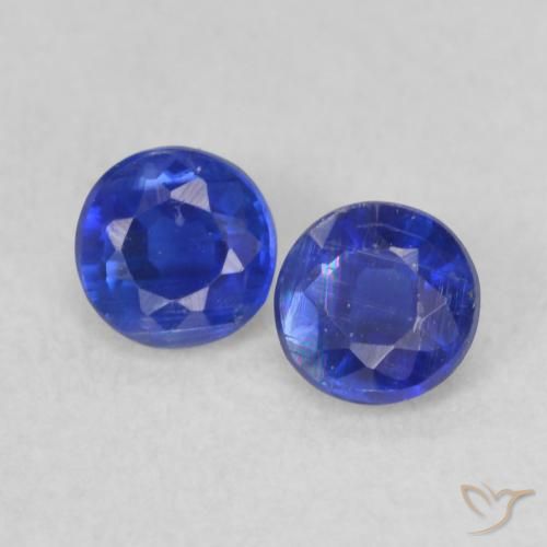 0.51 ct Blue Kyanite, 3.6 mm Round Cut From Nepal, Photo A