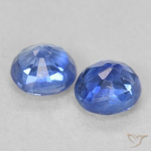 Kyanite Gemstones in 3.8 mm Size for Sale, Kyanite Stones in True Blue Color