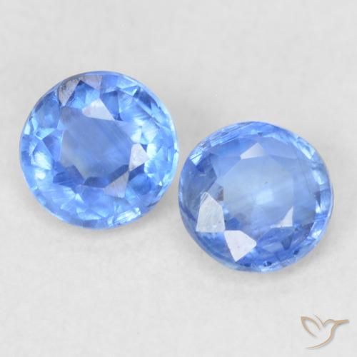 0.44 ct Blue Kyanite, 3.6 mm Round Cut From Nepal, Photo A
