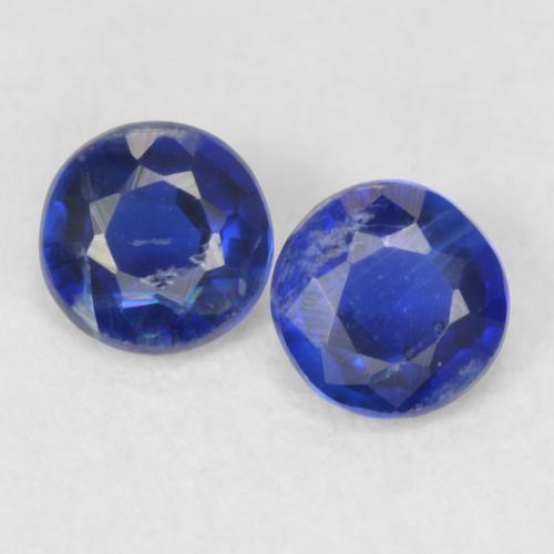 0.41 ct Blue Kyanite, 3.6 mm Round Cut From Nepal, Photo A