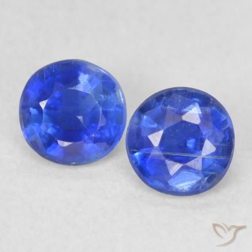 0.47 ct Blue Kyanite, 3.6 mm Round Cut From Nepal, Photo A
