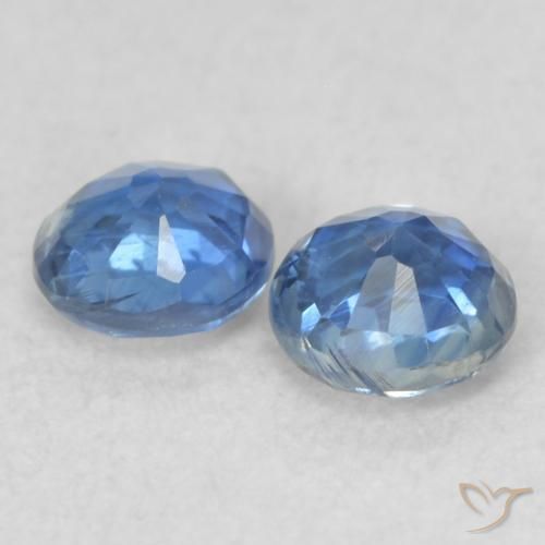 Kyanite Gemstones in 3.8 mm Size for Sale, Kyanite Stones in Deep Blue Color