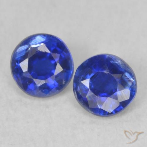 0.45 ct Blue Kyanite, 3.6 mm Round Cut From Nepal, Photo A
