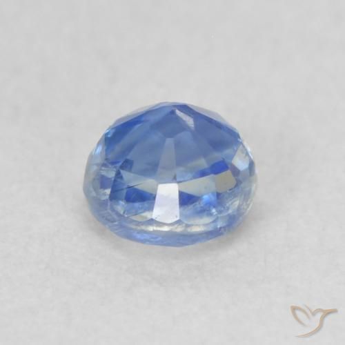 Kyanite Gemstone in 3.8 mm Size for Sale, Kyanite Stone in Bright Navy Blue Color