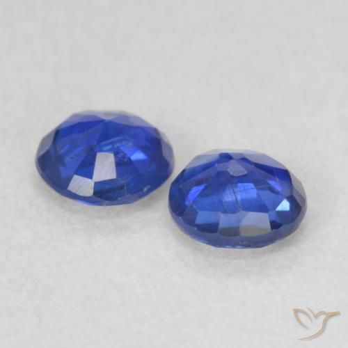 Kyanite Gemstones in 3.5 mm (calibrated) Size for Sale, Kyanite Stones in Violet Blue Color