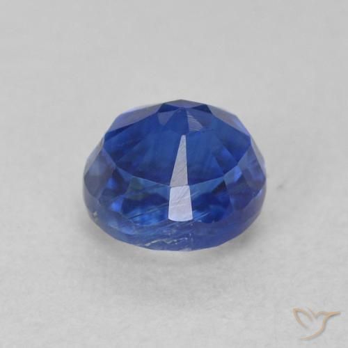 Kyanite Gemstone in 4.3 mm Size for Sale, Kyanite Stone in Deep Blue Color
