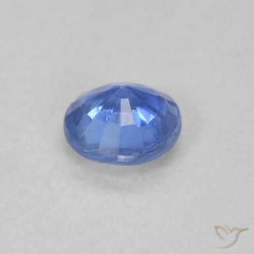 Kyanite Gemstone in 4 mm (calibrated) Size for Sale, Kyanite Stone in Light Navy Blue Color