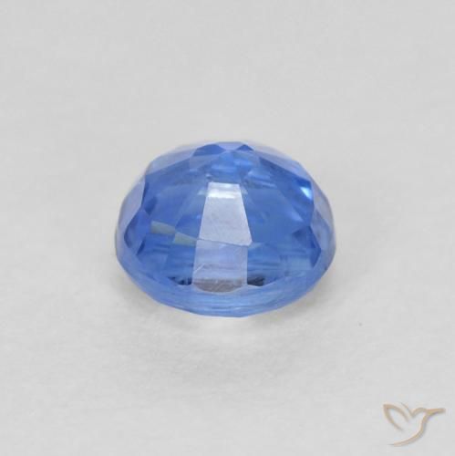 Kyanite Gemstone in 4.3 mm Size for Sale, Kyanite Stone in Light Navy Blue Color