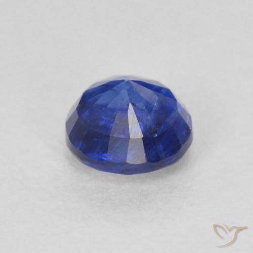 Kyanite Gemstone in 4.3 mm Size for Sale, Kyanite Stone in Dark Blue Color