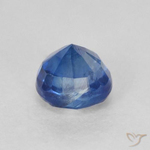 Kyanite Gemstone in 4.4 mm Size for Sale, Kyanite Stone in Dark Blue Color