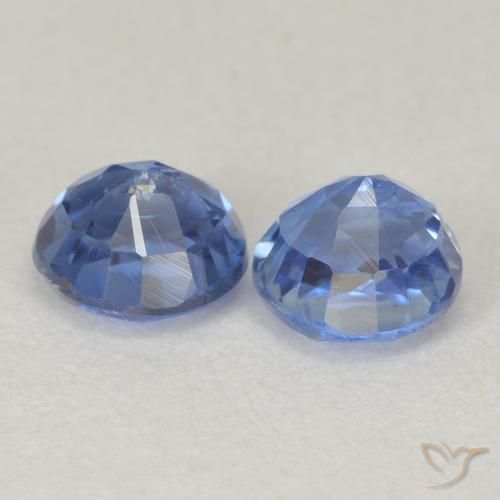 Kyanite Gemstones in 5 mm (calibrated) Size for Sale, Kyanite Stones in Baby Blue Color
