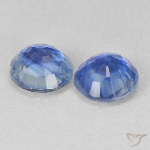 Kyanite Gemstones in 5 mm (calibrated) Size for Sale, Kyanite Stones in Light Blue Color