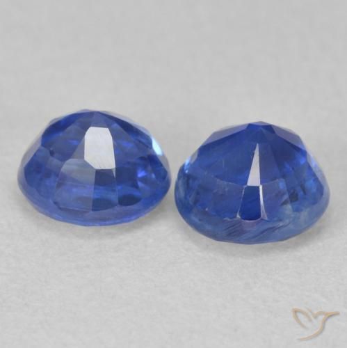 Kyanite Gemstones in 5.3 mm Size for Sale, Kyanite Stones in True Blue Color