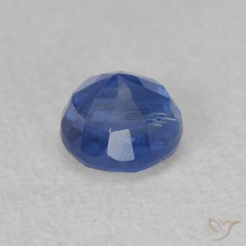 Kyanite Gemstone in 4.3 mm Size for Sale, Kyanite Stone in True Blue Color