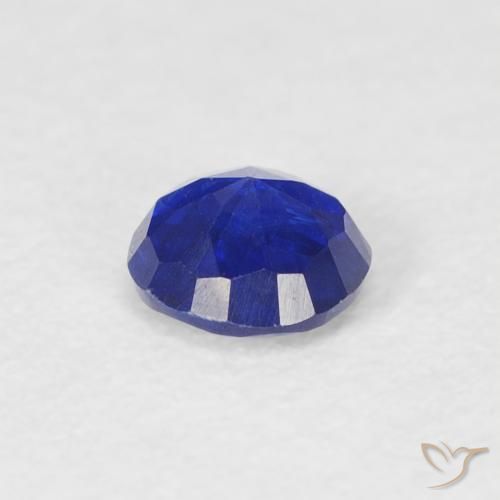 Kyanite Gemstone in 4 mm (calibrated) Size for Sale, Kyanite Stone in Navy Blue Color