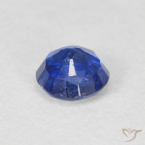 Kyanite Gemstone in 4.5 mm (calibrated) Size for Sale, Kyanite Stone in Navy Blue Color