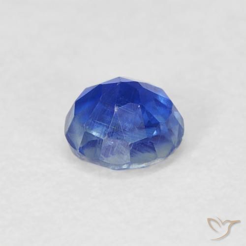 Kyanite Gemstone in 4 mm (calibrated) Size for Sale, Kyanite Stone in Deep Azure Blue Color