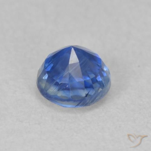 Kyanite Gemstone in 4.3 mm Size for Sale, Kyanite Stone in Dark Blue Color