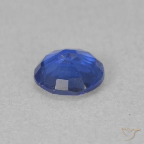 Kyanite Gemstone in 4.3 mm Size for Sale, Kyanite Stone in True Blue Color