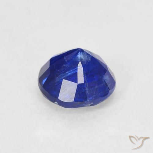 Kyanite Gemstone in 4.3 mm Size for Sale, Kyanite Stone in Navy Blue Color